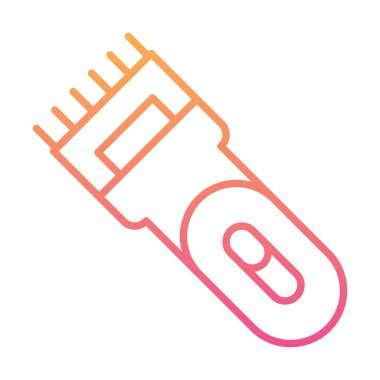 Elektrikli Shaver simgesi vektör illüstrasyonu