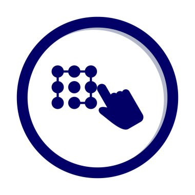 Erişim Kodu vektör çizimi