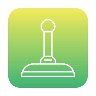 Lastik Damga Web simgesi vektör illüstrasyonu