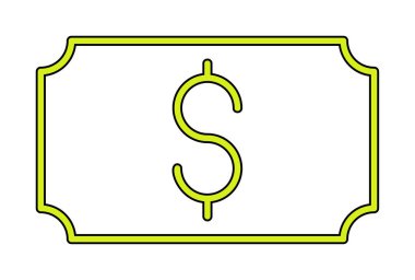 para simgesi, vektör illüstrasyonu basit tasarım