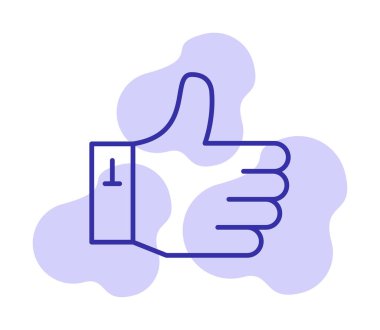 Gibi. Web simgesi basit illüstrasyon 