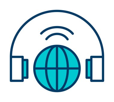 genel destek simgesi vektör illüstrasyonu