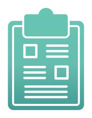 Pano simgesi, vektör illüstrasyonu basit tasarım