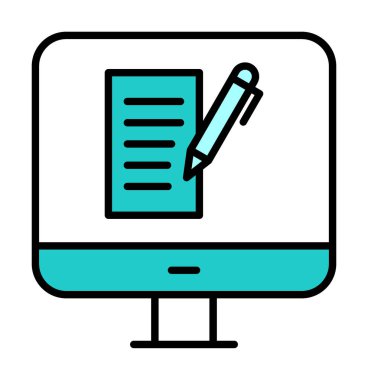 Bilgisayar Kopyalama simgesi illüstrasyonu