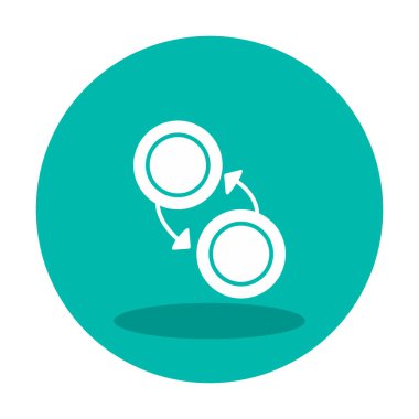 Web simgesi, vektör illüstrasyonunu değiştir