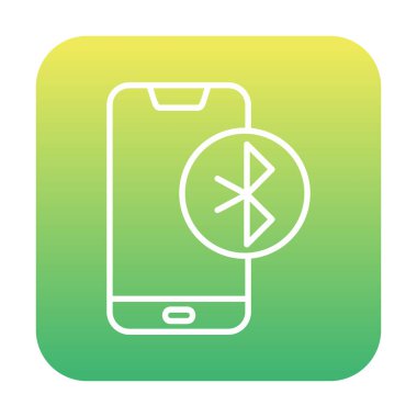 Bluetooth simgesi vektör çizim