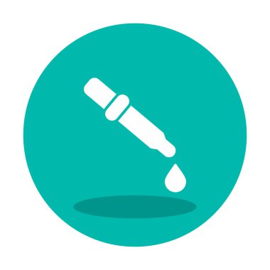 İlaç indirme çizgisi simgesi tasarım vektörü şablonu