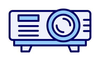 Projector  web icon vector illustration