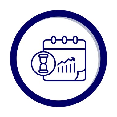 iş bitiş çizgisi vektör resimlemesi
