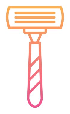 Jilet. Web simgesi basit illüstrasyon