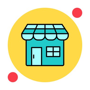 simge vektör illüstrasyonunu sakla