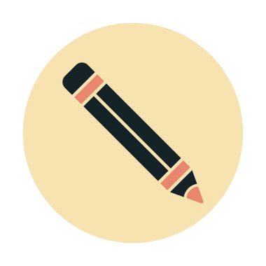 kalem simgesi vektör illüstrasyonu