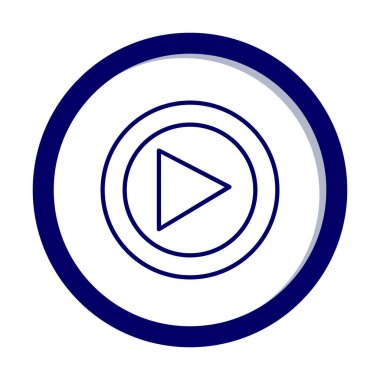 Bir oyun simgesinin vektör illüstrasyonu