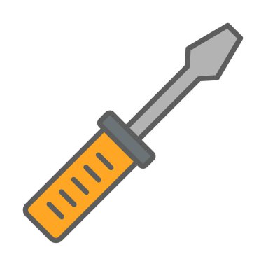 tornavida ikonu vektör çizimi