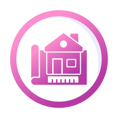 Vektör Yapı Çizim simgesi illüstrasyonu                                                    