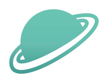 Gezegenler simgesi, vektör illüstrasyonu