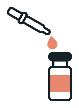 Bırakıcı simgesi vektör illüstrasyon grafik tasarımı