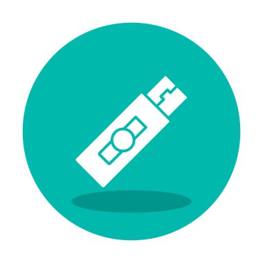 Web için usb flash simgesi.