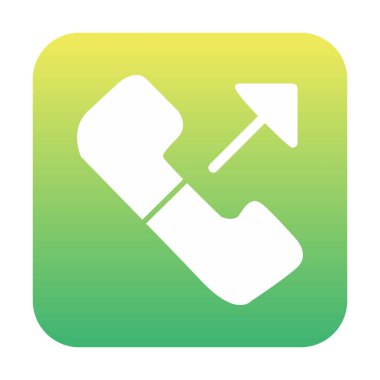 giden arama simge vektör çizim