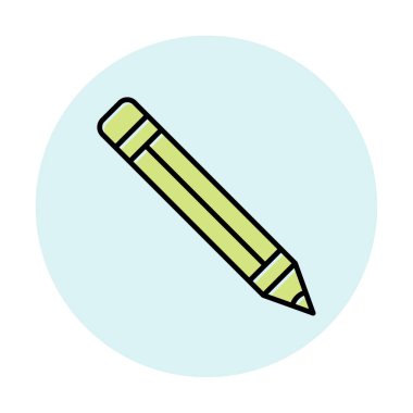 kalem simgesi vektör illüstrasyonu