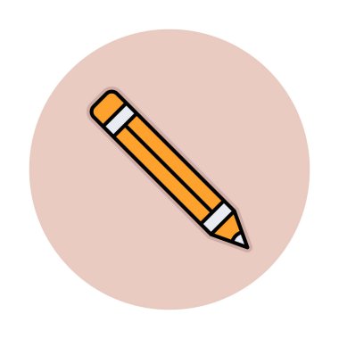 kalem simgesi vektör illüstrasyonu