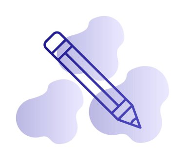 kalem simgesi vektör illüstrasyonu