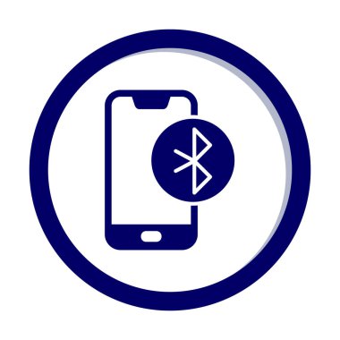 Bluetooth simgesi vektör çizim