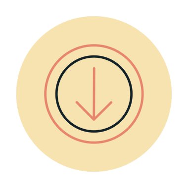  Simge indir, vektör illüstrasyonu basit tasarım