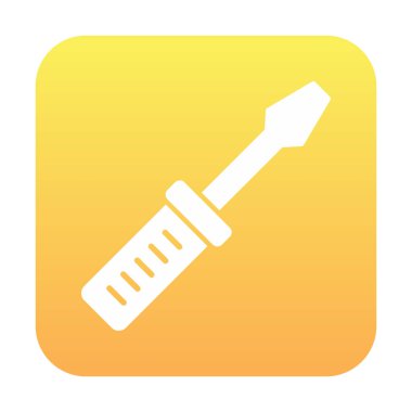 tornavida ikonu vektör çizimi