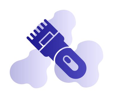 Elektrikli Shaver simgesi vektör illüstrasyonu