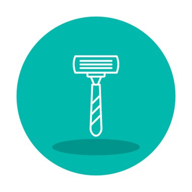 Jilet. Web simgesi basit illüstrasyon