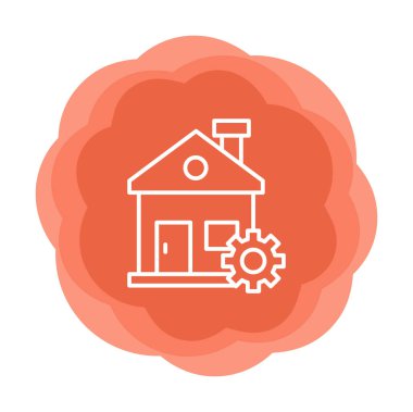 Ev onarım simge vektör çizim