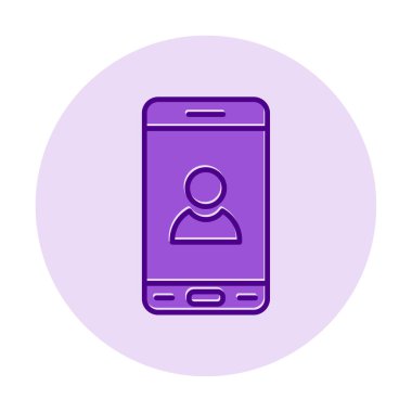 Cep telefonu. Basit resimleme