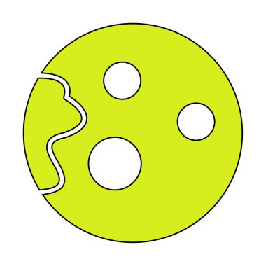 Gezegenler simgesi, vektör illüstrasyonu