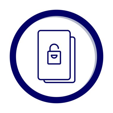 dosya simgesi, vektör illüstrasyonu basit tasarım