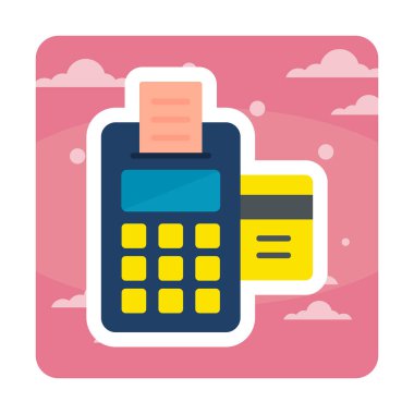 Vektör olarak EDC simgesi. logotype