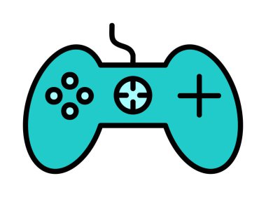 joystick modern simge vektör çizimi