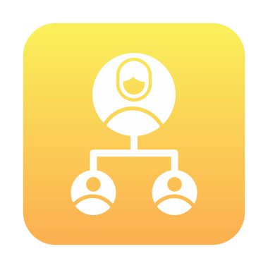 Basit Yardımcı Pazarlama simgesi, vektör illüstrasyonu