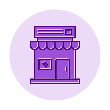 Basit simge vektör illüstrasyonunu sakla