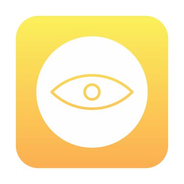 Göz simgesi, vektör illüstrasyon tasarımı 