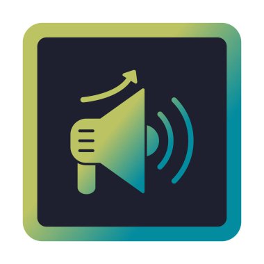 Basit Pazarlama Incerase simgesi, vektör illüstrasyonu