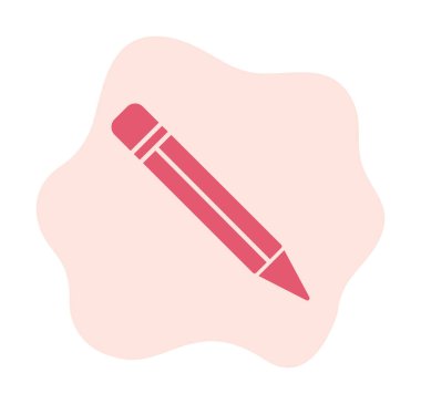 kalem simgesi vektör illüstrasyonu