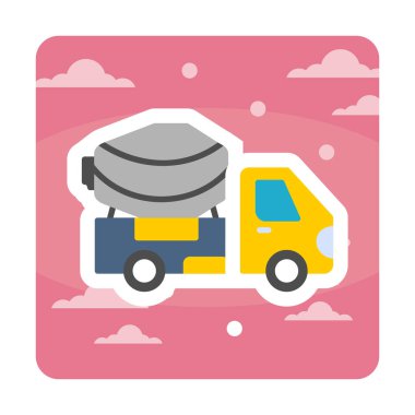 Somut Karıştırıcı Simgesi Tasarımı