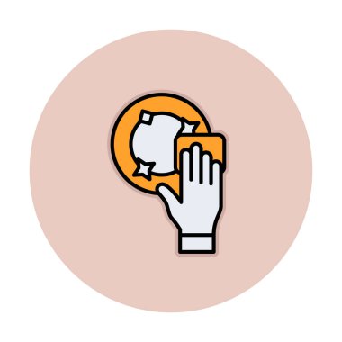 Tabak Yıkama konsept vektör çizimi