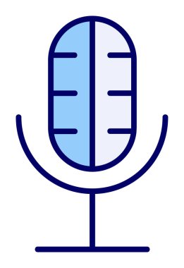 Illustration vector graphic of microphone icon