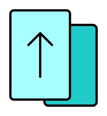 dosya simgesi, vektör illüstrasyonu basit tasarım