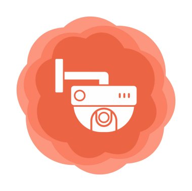 Gözetleme. Web simgesi basit illüstrasyon