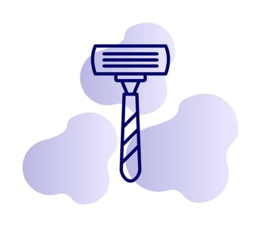 Jilet. Web simgesi basit illüstrasyon