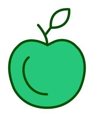 taze ve organik elma meyvesi, sağlıklı yiyecek.