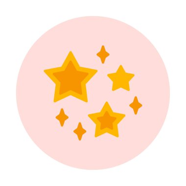 yıldızların vektör illüstrasyonu